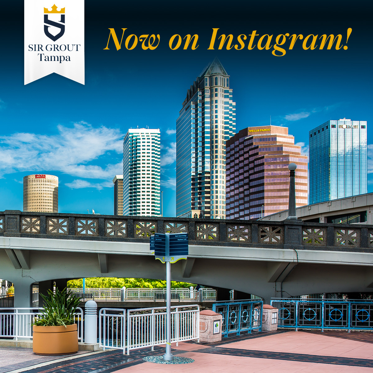 Sir Grout Tampa Now on Instagram!